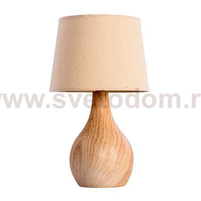 Настольная лампа E3337 light wood Gerhort
