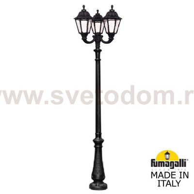 Парковый фонарь FUMAGALLI NEBO OFIR/NOEMI 3L  E35.202.R30.AXH27