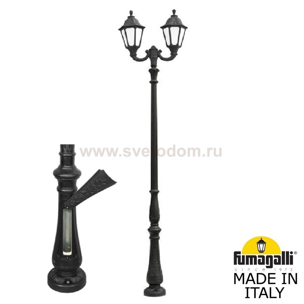 Парковый фонарь FUMAGALLI TABOR OFIR/NOEMI 2L  E35.205.R20.AYH27