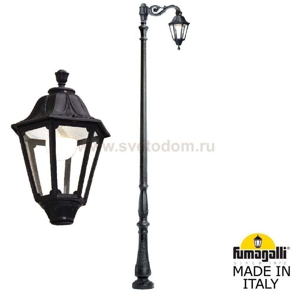 Парковый фонарь FUMAGALLI HOREB ADAM/NOEMI 1L  E35.208.M10.AXH27