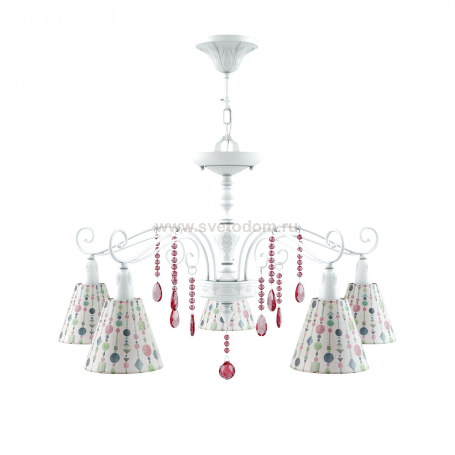 Люстра Maytoni E4-05-WM-LMP-O-17-CRL-E4-05-PK-DN Provence 22