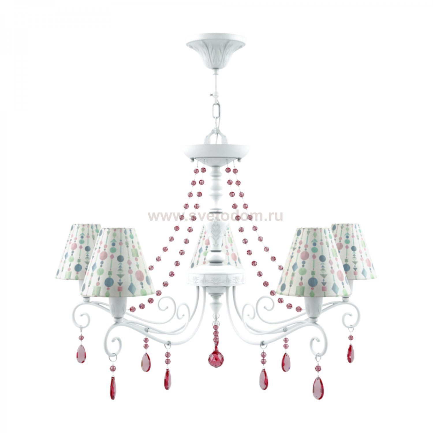 Люстра Maytoni E4-05-WM-LMP-O-17-CRL-E4-05-PK-UP Provence 22