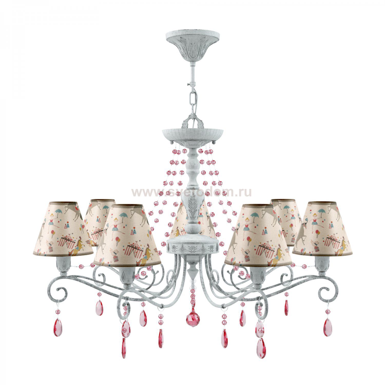 Люстра Maytoni E4-07-G-LMP-O-14-CRL-E4-07-PK-UP