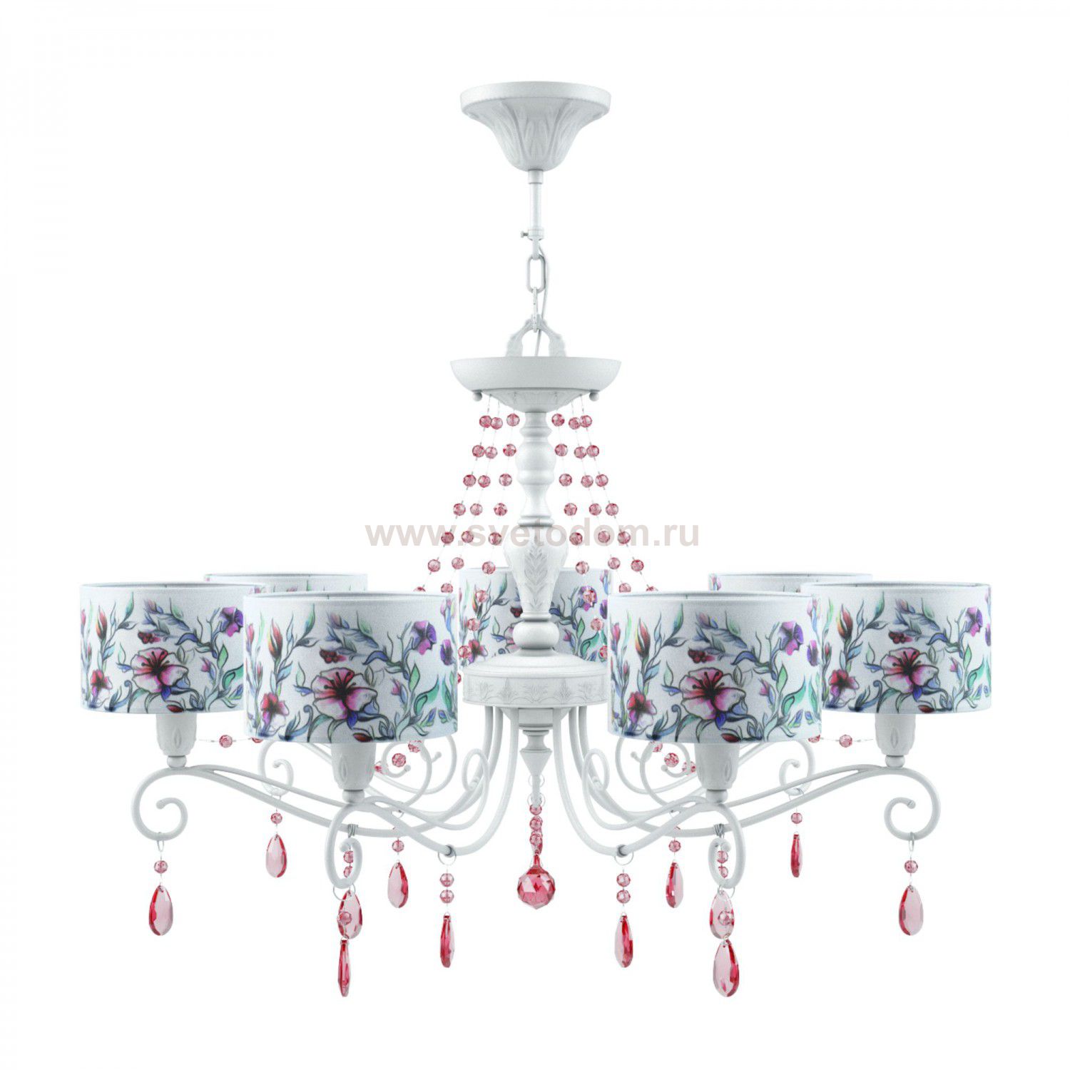 Люстра Maytoni E4-07-WM-LMP-Y-13-CRL-E4-07-PK-UP