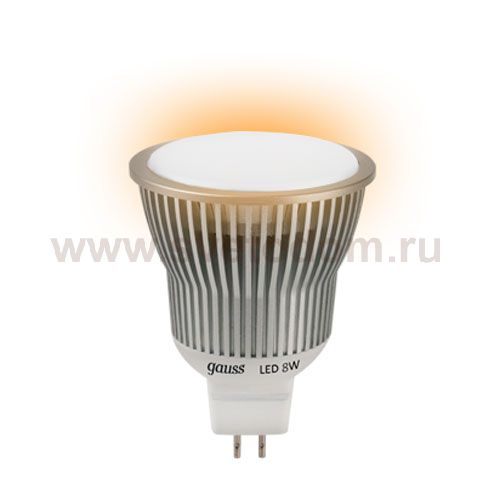 Лампа Gauss LED MR16 8W SMD AC220-240V 2700K ЕВ101105108