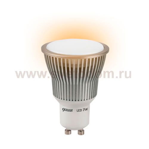 Лампа Gauss LED MR16 7W GU10 HP AC220-240V 2700K ЕВ101106107