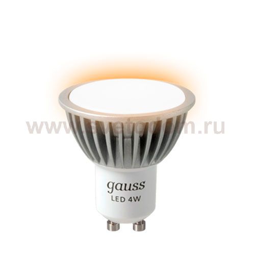 Лампа Gauss LED MR16 4W SMD AC220-240V GU10 4100K ЕВ101506204 FROST