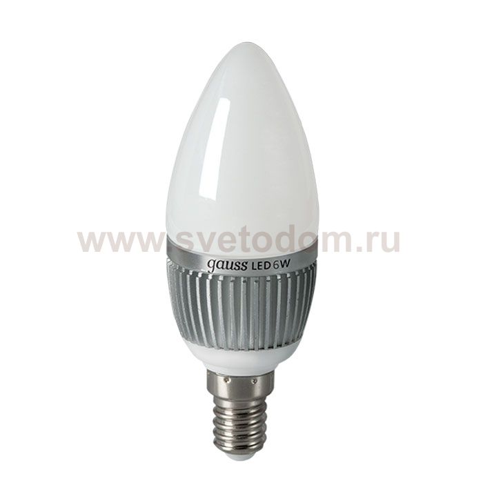 Лампа Gauss LED B35 Candle 6W E14 2700K EB103101106