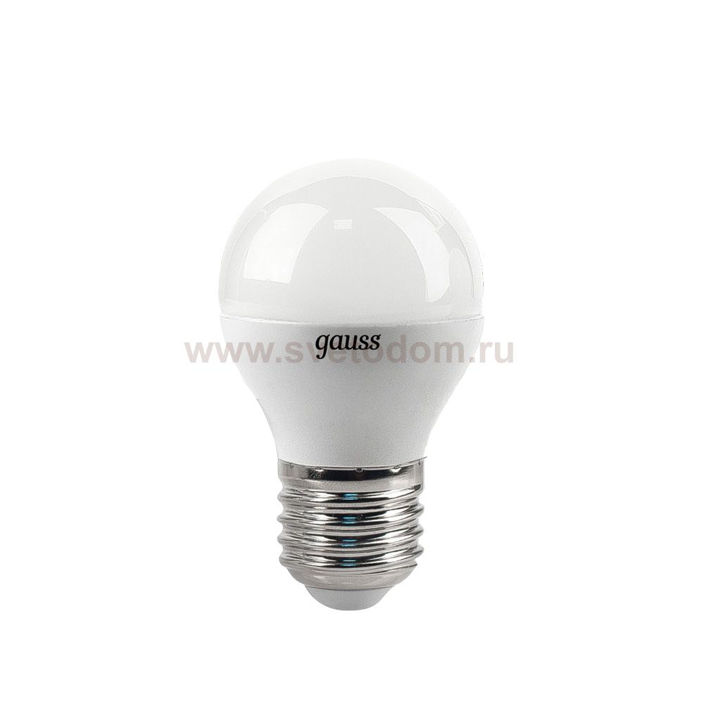 Лампа Gauss EB105102104 LED P45 Globe 4W E27 2700K