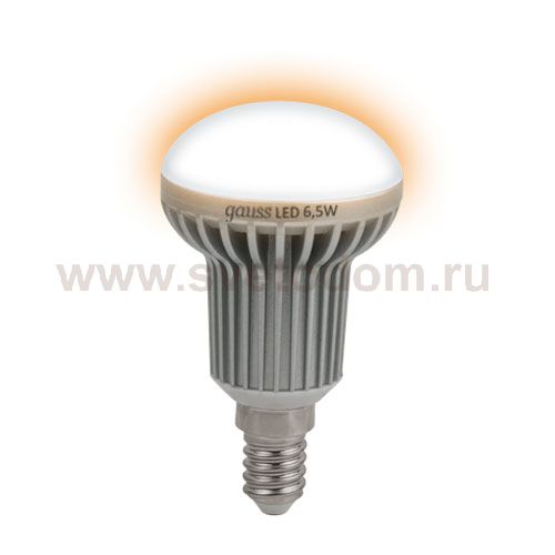 Лампа Gauss LED R50 FROST 6,5W E14 2700K EB106101107