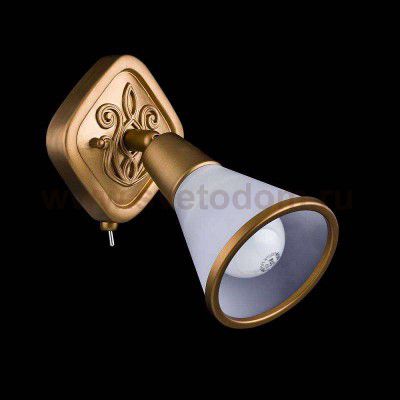 Светильник поворотный спот Maytoni ECO008-01-G Luther