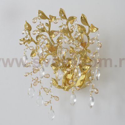 Светильник настенный бра Crystallux EDEN AP2 GOLD EDEN