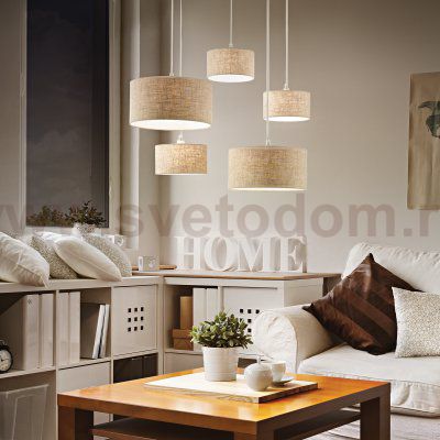 Подвесной светильник Ideal Lux EKOS SP5 CANVAS