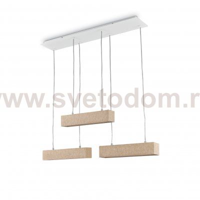 Подвесной светильник Ideal Lux EKOS SP6 SQUARE