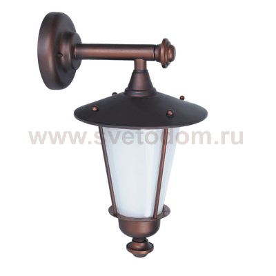 Светильник уличный EL-495DN красное античное золото