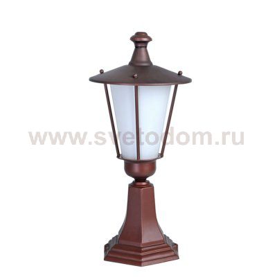 Светильник уличный EL-495P2 красное античное золото