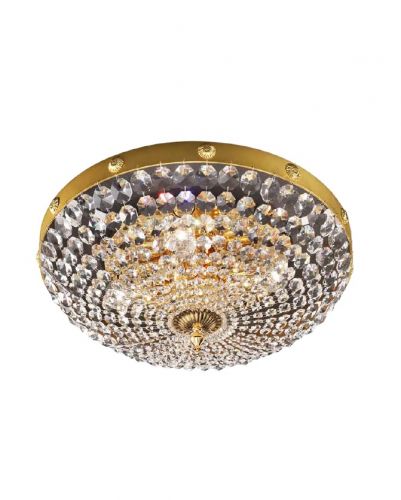 Потолочный светильник Masiero ELEGANTIA PL4 Oro Lucido-Oro Opaco GLASS