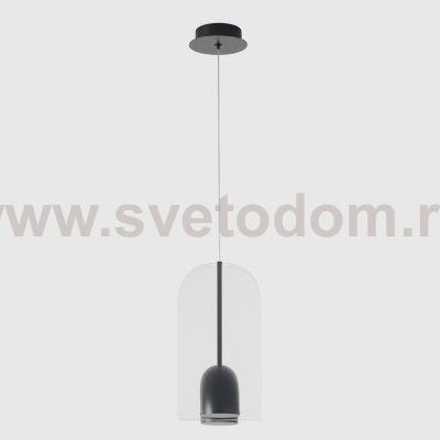 Светильник подвесной Crystal Lux ELEMENT SP12W LED BLACK