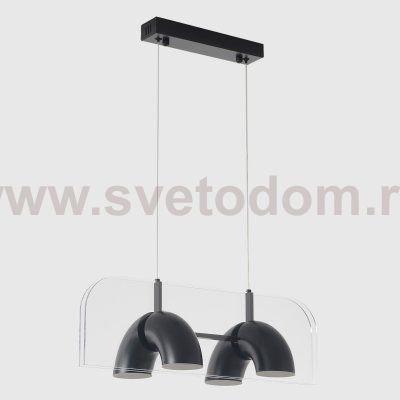 Светильник подвесной Crystal Lux ELEMENT SP24W LED BLACK