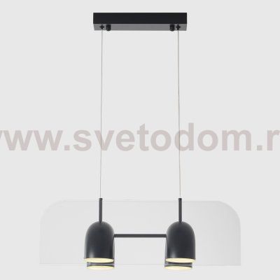 Светильник подвесной Crystal Lux ELEMENT SP24W LED BLACK