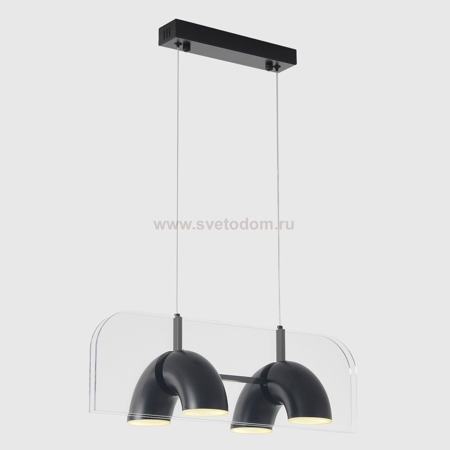 Светильник подвесной Crystal Lux ELEMENT SP24W LED BLACK