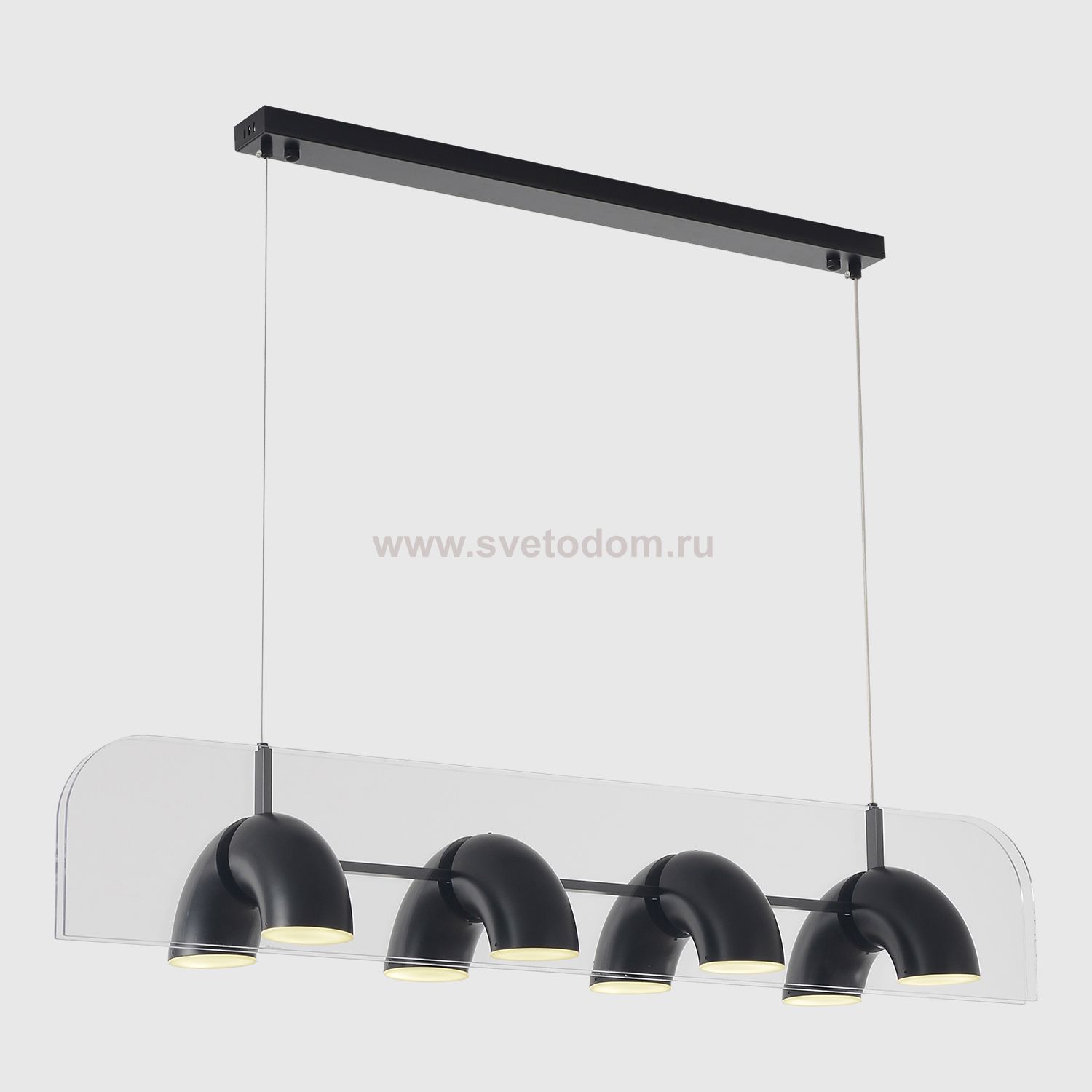 Светильник подвесной Crystal Lux ELEMENT SP48W LED BLACK