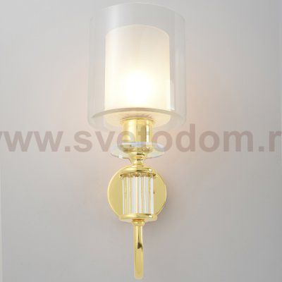 Светильник настенный бра Crystallux ELENA AP1 GOLD ELENA