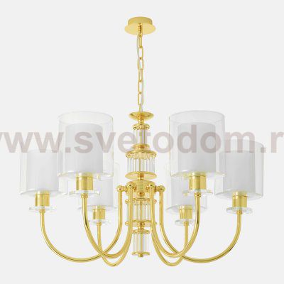Люстра Crystallux ELENA SP6 GOLD ELENA