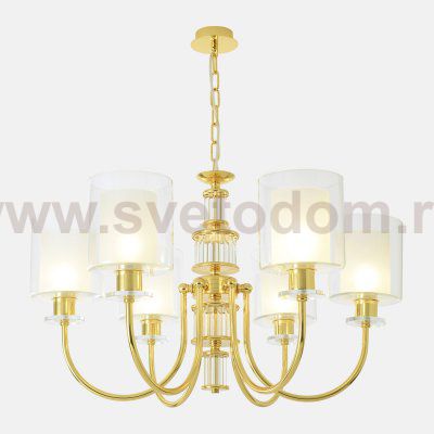 Люстра Crystallux ELENA SP6 GOLD ELENA