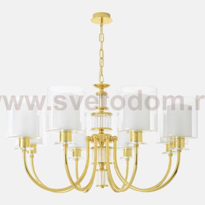 Люстра Crystallux ELENA SP8 GOLD ELENA