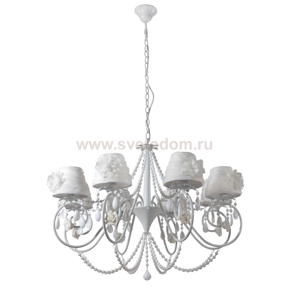 Люстра ELENA WHITE SP8 (1620/308) Crystal lux