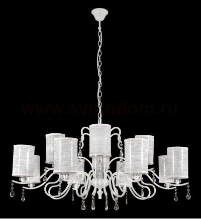 Люстра ELISA WHITE SP12 (1631/312) Crystal lux