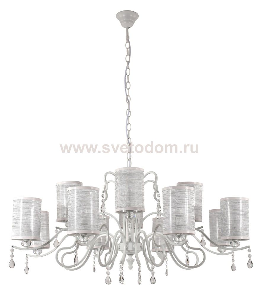 Люстра ELISA WHITE SP12 (1631/312) Crystal lux