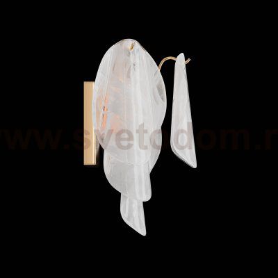 Светильник настенный бра Crystallux EMILIA AP2 GOLD EMILIA