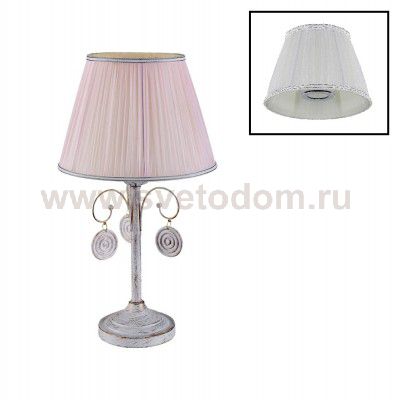 Настольная лампа Crystal Lux EMILIA LG1 (1640/501)