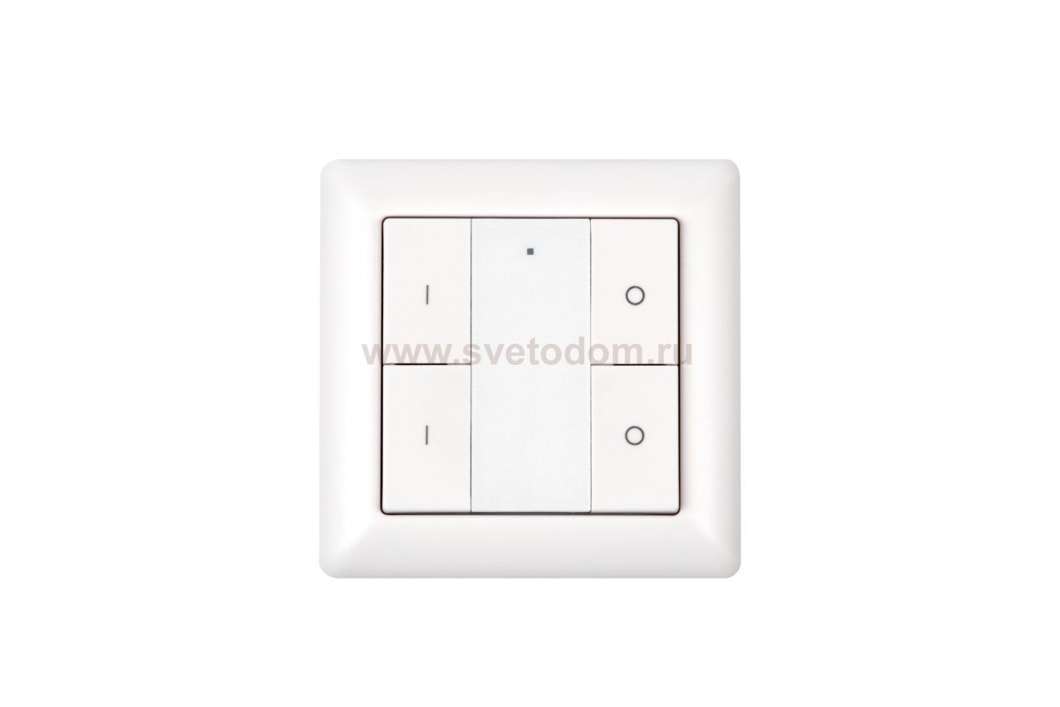 Настенная радио панель EASYBUS на 2 зоны, 3В батарейка ES-B-W-K4/Z2