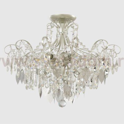 Светильник потолочный Crystallux ESMIRALDA PL6 SILVER ESMIRALDA