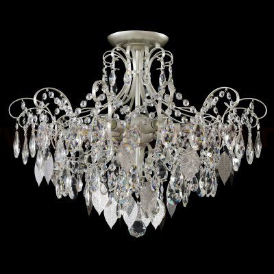 Светильник потолочный Crystallux ESMIRALDA PL6 SILVER ESMIRALDA