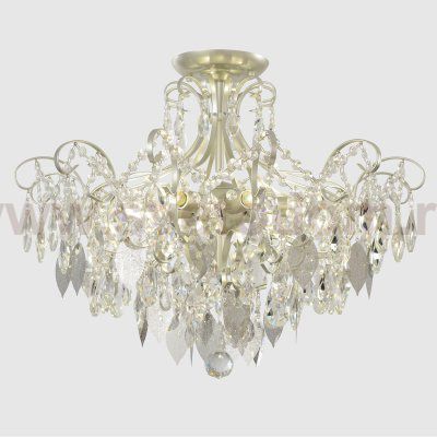 Светильник потолочный Crystallux ESMIRALDA PL6 SILVER ESMIRALDA