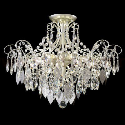 Светильник потолочный Crystallux ESMIRALDA PL6 SILVER ESMIRALDA