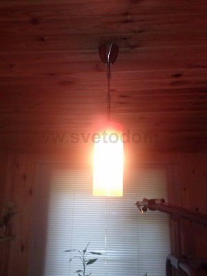 Светильник подвесной красно-желтый Eglo 83202 TROY 1