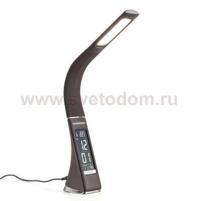 Настольный светодиодный светильник Elara коричневый TL90220 Elektrostandard