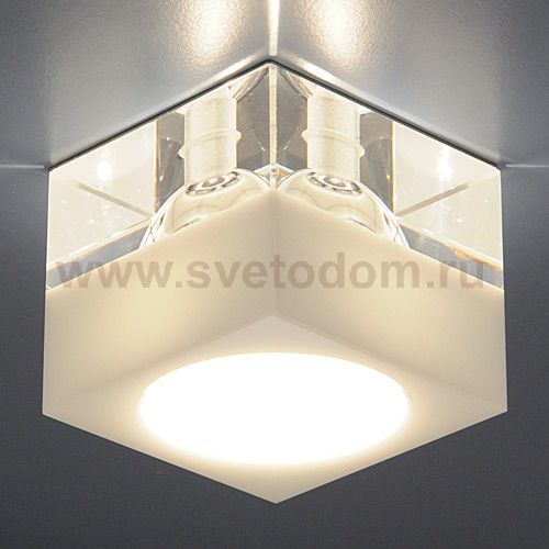 Светильник Elektrostandard 494 белый/прозрачный