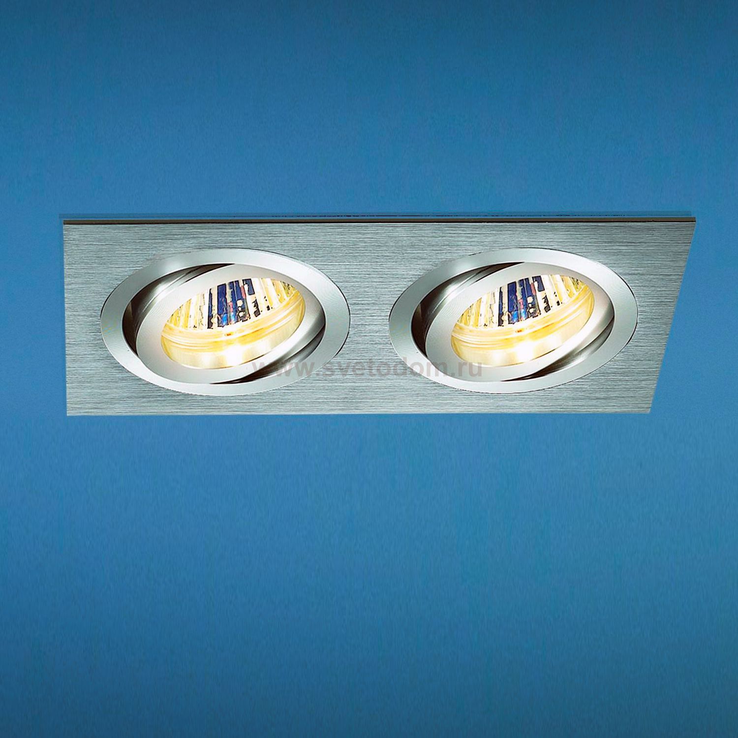 Алюминиевый точечный светильник 1011/2 MR16 CH хром Elektrostandard