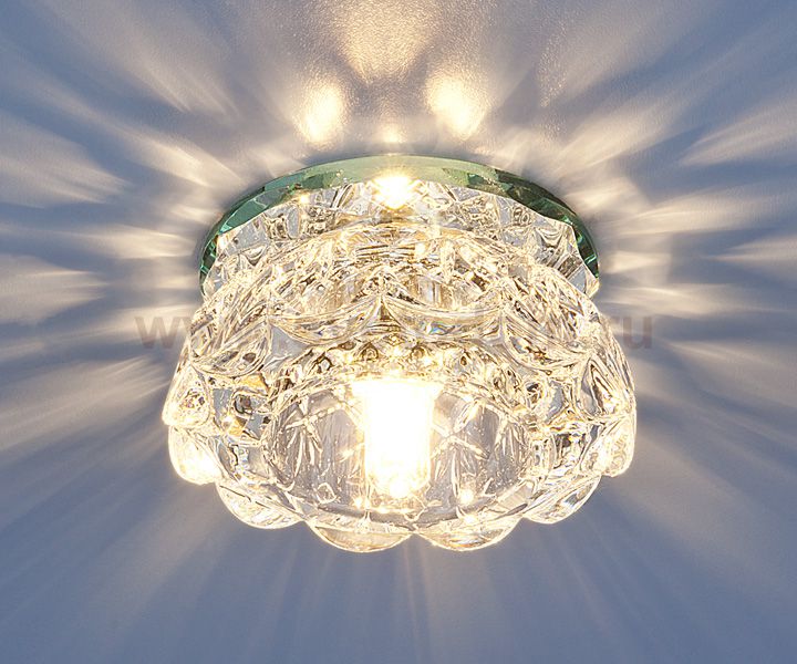 Точечный светильник Elektrostandard 6240 зеркальный / прозрачный (Clear)