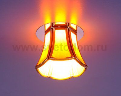 Точечный светильник Elektrostandard 8375 SB/BROWN (бронза/коричневый)