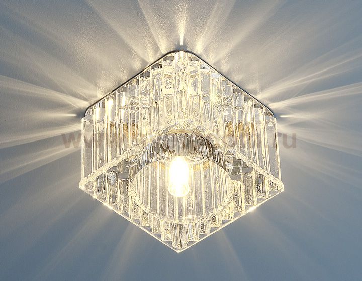 Светильник Elektrostandard 8448 G4 хром/прозрачный