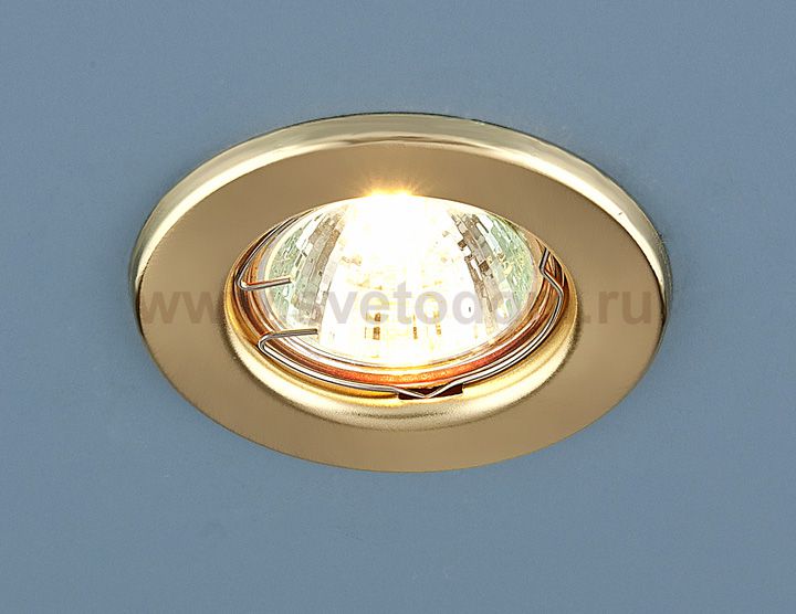 Точечный светильник 9210 MR16 GD золото Elektrostandard