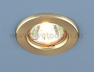 Точечный светильник Elektrostandard 9210 SG (золото матовое)