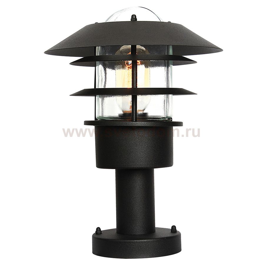 Фонарь-пьедестал Natural concept HELSINGOR PED BK HELSINGOR